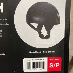 Brand New Klutch Dot Helmet size small